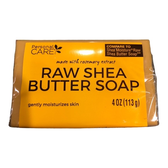2pack skin nurturing African black soap & Raw Shea Butter face & body soap bars - Picture 3 of 5